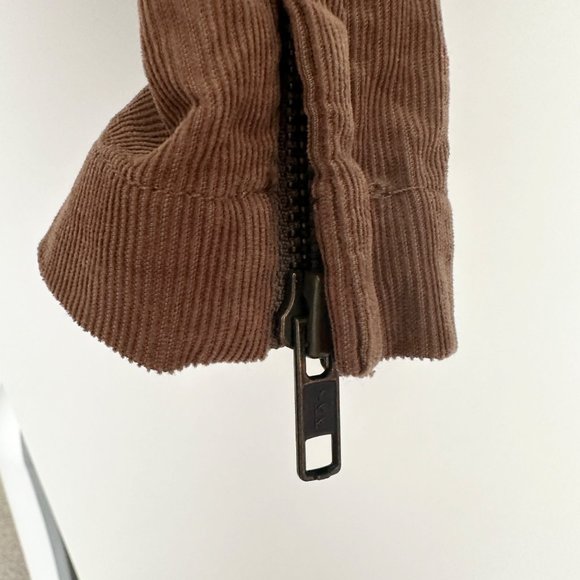 BCBGMaxazria Corduroy Pants 4 Brown Low Rise Boot Cut Bohemian Womens - Picture 4 of 13